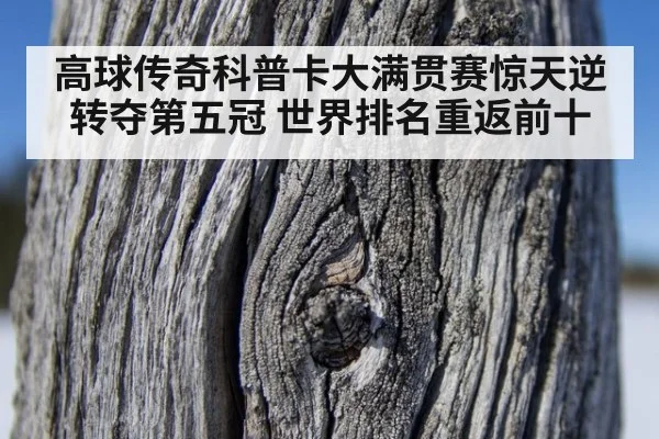 高球传奇科普卡大满贯赛惊天逆转夺第五冠 世界排名重返前十